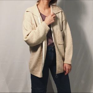New York Jeans Cream Sweater